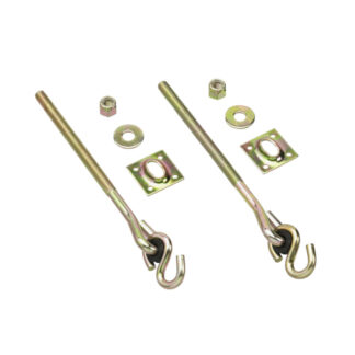Onward 21879XR 7-3/4" Metal Swing Hook Kit - Zinc