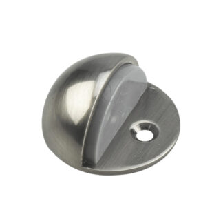 Onward 218ANV 1.77" x 0.95" Low Profile Metal Dome Door Stop - Antique Nickel