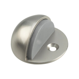 Onward 218NBR 1.77" x 0.95" Low Profile Metal Dome Door Stop - Brushed Nickel