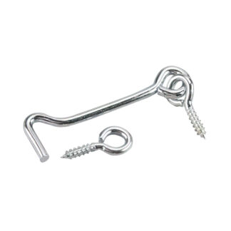 Onward 139XR 2-1/2" Steel Gate Hook & Eye, 2 Pack - Zinc