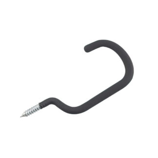 Onward 22525BC 8-7/8" Heavy-Duty Steel Bicycle Hook - Black