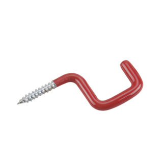Onward 2259B 3-5/16" Steel Screw-in Hook - Red
