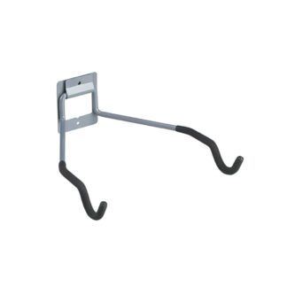 Onward 2276BLBC 13.03" x 4.37" Horizontal Metal Bike Holder - Black