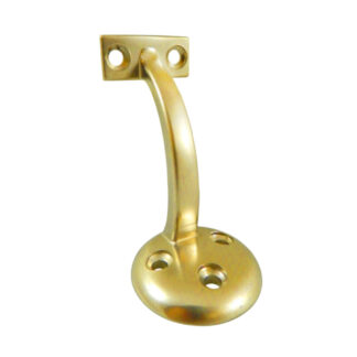 Onward 22820BV 3-5/32" Metal Handrail Bracket - Brass