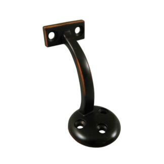 Onward 22820ORBV 3-5/32" Metal Handrail Bracket - Oil-Rubbed Bronze