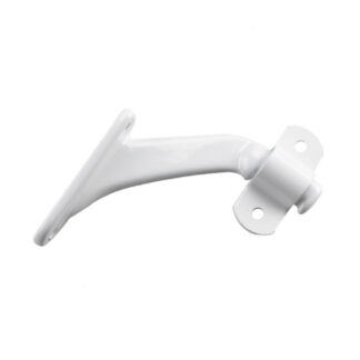 Onward 228WV 3-3/16" Heavy-Duty Metal Handrail Bracket - White
