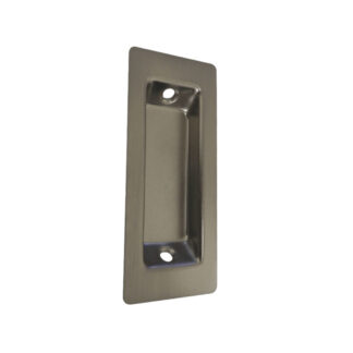 Onward 233NBR 3-5/16" x 1-3/8" 233 Rectangular Finger Pull - Brushed Nickel