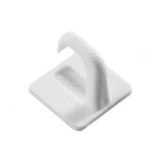 Onward 244WR 25mm 244 Adhesive Cup Hook, 6 Pack - White