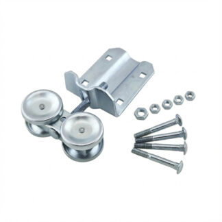 Onward 24654112XV 4-3/4" x 3-3/16" Steel Dual Axis Box Rail Hanger with Fixed Mounting Apron