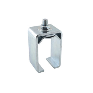 Onward 24651390XV 3-1/4" x 1-3/4" Single Steel Box Rail Joint Connector - Zinc