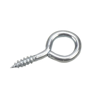 Onward 2504XR 25.4mm x 7mm Metal Screw Eye, 14 Pack - Zinc