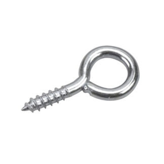 Onward 2512XR 51mm x 14mm Metal Screw Eye, 5 Pack - Zinc