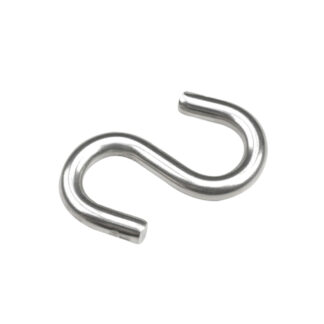 Onward 278SSBC 64mm x 19mm Steel S-Hook - Stainless Steel