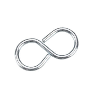 Onward 286XBC 54mm x 19mm Metal Closed S-Hook - Zinc