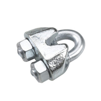 Onward 3021XB 1/8" Steel Wire Rope Clamp - Zinc