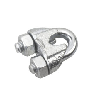 Onward 3022XB 3/16" Steel Wire Rope Clamp - Zinc