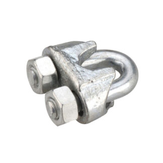Onward 3024XB 5/16" Steel Wire Rope Clamp - Zinc