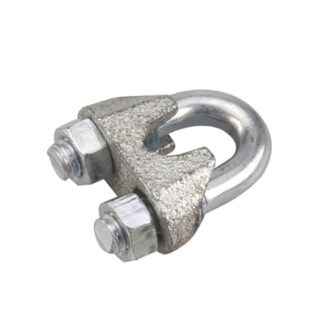 Onward 3025XB 3/8" Steel Wire Rope Clamp - Zinc