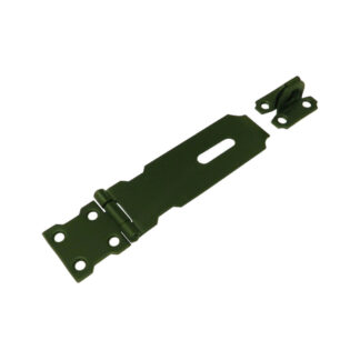 Onward 316CBXV 4.55" x 1.5" Regular-Duty Rust-Resistant Steel Hasp - Green