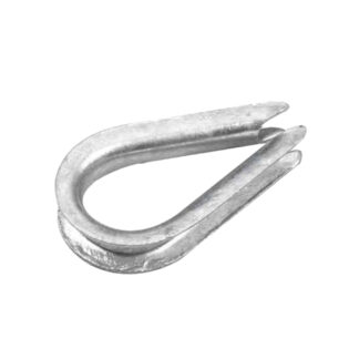 Onward 3231XBC 3/16" Steel Rope Thimble - Zinc