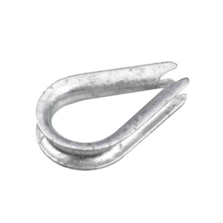 Onward 3232XBC 1/4" Steel Rope Thimble - Zinc