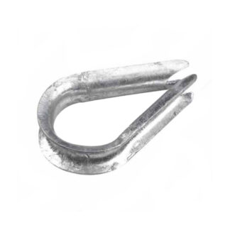Onward 3233XBC 5/16" Steel Rope Thimble - Zinc