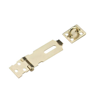 Onward 341BR 73mm x 22.38" Light-Duty Steel Hasp - Brass