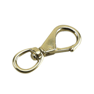 Onward 3523BZBC 3/4" Steel Swivel Round Eye Boat Snap - Bronze