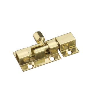 Onward 395SBR 1-1/2" Metal Barrel Bolt - Solid Brass