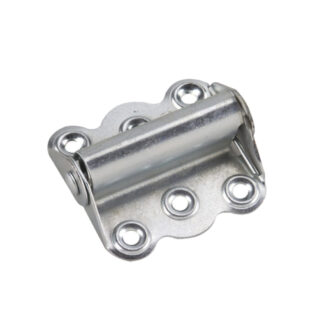 Onward 44XR Steel Non-Removable Pin Spring Hinge, 2 Pack - Zinc