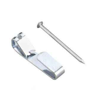 Onward 4507R 100lb Metal Picture Hanger, 2 Pack - Zinc