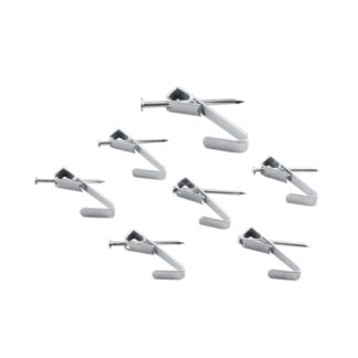 Onward 4515R Metal Picture Hanging Kit, 7 Pack - Zinc