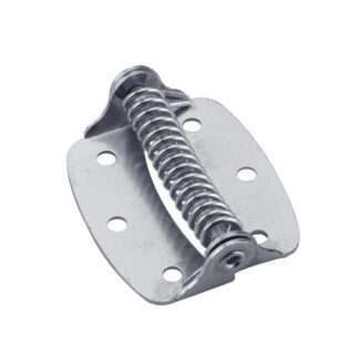 Onward 45XR 2" Non-Adjustable Surface Spring Hinge, 2 Pack - Zinc