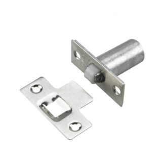 Onward 503NBR Adjustable Metal Ball Catch with T-Shaped Plate - Brushed Nickel