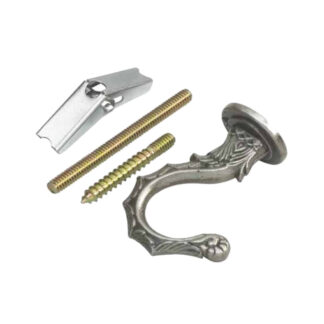 Onward 583PEWR 70lb Jumbo Metal Swag Hook - Pewter