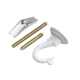 Onward 583WR 70lb Jumbo Metal Swag Hook - White