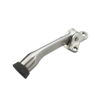 Onward 68NBR 5" Metal Flip-Down Door Stop - Brushed Nickel