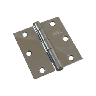 Onward 820CV 3" Steel Full Mortise Butt Hinge - Chrome