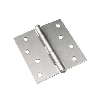 Onward 822NBV 4" Steel Full Mortise Butt Hinge - Brushed Nickel