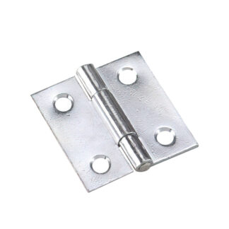 Onward 836XR 1-1/2" Narrow Steel Butt Hinge, 2 Pack - Zinc