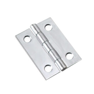 Onward 837XR 2" x 1-1/2" Steel Mortise Butt Hinge, 2 Pack - Zinc