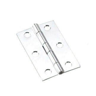 Onward 838XR 2-1/2" x 1-5/8" Steel Mortise Butt Hinge, 2 Pack - Zinc