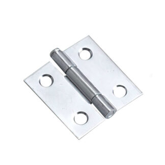 Onward 841XR 1-1/2" Narrow Steel Butt Hinge, 2 Pack - Zinc