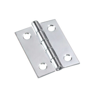 Onward 842XR 2" x 1-1/2" Steel Mortise Butt Hinge, 2 Pack - Zinc
