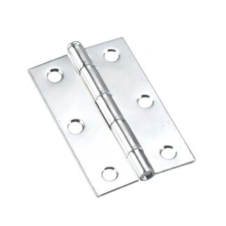 Onward 844XR 3" x 2" Narrow Steel Butt Hinge, 2 Pack - Zinc