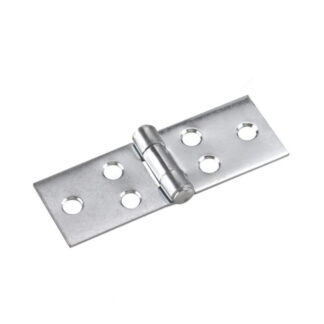 Onward 885XR 2-7/8" x 1" Steel Back Flap Hinges, 2 Pack - Zinc