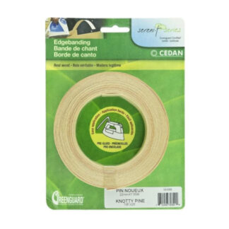 Cedan 10105S 7/8" x 25ft Sereni-T Edge Banding - Knotty Pine