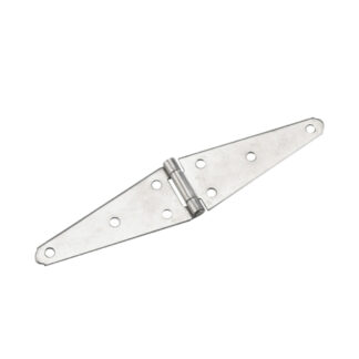 Onward 922SSBC 6" x 2-3/8" Heavy-Duty Steel Strap Hinge - Stainless Steel