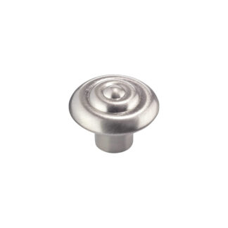 Richelieu BP2391132195 32mm 2391 Traditional Country Style Metal Knob - Burnished Nickel