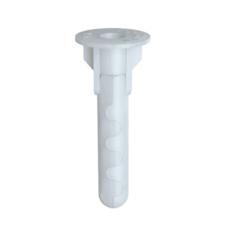 Reliable TGA14MK 1/4" Polymer Alligator® Anchor, 4 Pack - White
